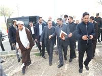 نخستين سفر شهرستاني سيد محسن صادقي استاندار زنجان به شهرستان خدابنده