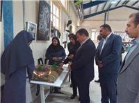 نمايشگاه دستاوردهاي هنري دبيرستان دخترانه بهسود