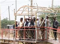 استاندار خوزستان از روند احداث جاده ساحلي شادگان بازديد کرد