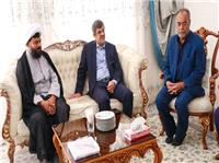 ديدار استانداريزد با يکي از پيشکسوتان فرهنگي مروست؛ به مناسبت هفته معلم