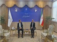 ديدار فرماندار ويژه شهرستان اليگودرز با استاندار لرستان