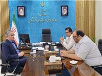 ديدار مديران مؤسسه فرهنگ و هنر با معاون استاندار يزد براي نمايشگاه گردشگري