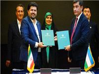 تهران و تاشکند یادداشت تفاهم توسعه‌ همکاری‌های ترانزیتی امضاء کردند
