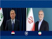 تماس تلفنی  روسای جمهور ایران و عراق