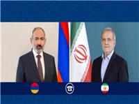 رایزنی تلفنی پزشکیان و پاشینیان