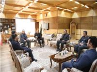 ديدار رئيس سازمان هواپيمايي کشور با استاندار قزوين
