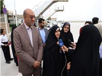 معاون رئيس‌جمهور در امور زنان و خانواده وارد کرمانشاه شد
