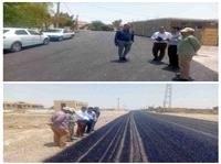 آسفالت روستاهاي بيشه‌دراز و کاور/آسفالت 69 روستا در شش ماهه اول سال‌جاري