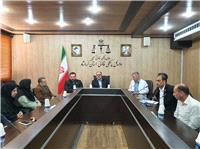 حضوروبازديد  رئيس دادگستري استان در پزشکي قانوني کرمانشاه