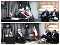 مديرعامل توزيع برق استان با امام جمعه کرمانشاه ديدارکرد.