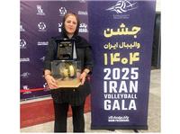 سرمربي تيم مقاومت شهرداري تبريز، محبوب‌ترين مربي زن واليبال ايران شد