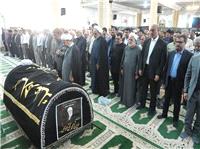 آيين باشکوه تشييع حضرت آيت‌الله حجتي هرسيني درشهرستان هرسين برگزار شد.