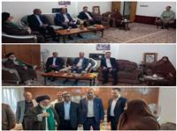 ديدار استاندار خراسان رضوي با مادر سه شهيد دوران دفاع مقدس در نيشابور