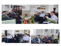 ديدار شهردار و شوراي شهر گتاب با سرپرست مديريت جهاد کشاورزي بابل
