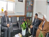 تکريم عدالت؛ ديدار سرپرست جهاد کشاورزي بابل با دادستان به مناسبت هفته قوه قضاييه
