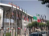 دارالمومنین تهران در آستانه محرم سیاه‌پوش شد