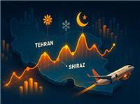 قیمت بلیط تهران شیراز در ایام خاص سال چقدر تغییر می کند؟ بررسی با داده های واقعی