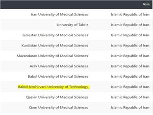قرارگيري مجدد دانشگاه صنعتي نوشيرواني بابل در فهرست وزارت علوم عراق براي دانشگاههاي مجاز به بورسيه و غيربورسيه در سال 2024/2025 ميلادي