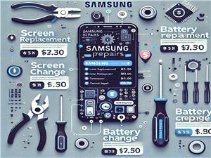 هزینه های تعمیرات سامسونگ: بررسی قیمت تعویض قطعات مختلف