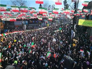 راهپيمايي باشکوه مردم مازندران در چهل و ششمين جشن انقلاب