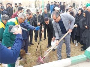 مراسم روز درختکاری در قرچک برگزار شد