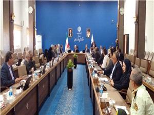 برگزاري جلسه شوراي پدافند غيرعامل استان مازندران با حضور معاون سازمان پدافند غيرعامل کشور