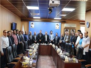 تکريم و معارفه هيأت مديره اتحاديه ريس‌فروشان و رنگرزان تبريز