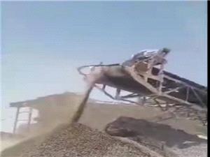 نصب سيستم مه‌پاش بر روي سنگ‌شکن شهرداري مهران
