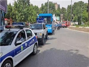 اولين مانور ويژه گشت آب در شهرستان نــيــشــابــور