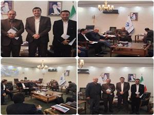 ديدارنماينده بابل و سرپرست اداره ورزش و جوانان با وزير ورزش و معاونين