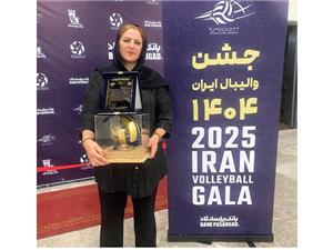 سرمربي تيم مقاومت شهرداري تبريز، محبوب‌ترين مربي زن واليبال ايران شد
