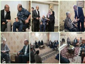 استاندار کرمانشاه از جانبازان سرافراز «علي جمشيدي» و «بهرام قصابيان» تجليل کردند