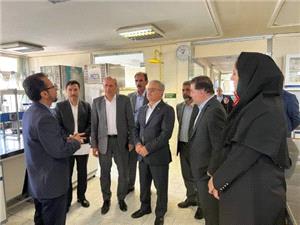 بازديد معاون وزير جهادکشورزي و رئيس سازمان تات از پژوهشکده بيوتکنولوژي صنايع غذايي آذربايجانشرقي