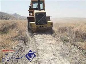 احداث 126 کيلومتر آتش بر در مرز مشترک بين اراضي ملي گلستان و اراضي کشاورزي