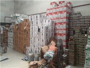 کشف انبار 1.5ميلبارد ريالي احتکاري در شهرستان نيشابور