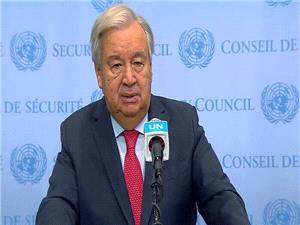 گوترش: آمریکا به جای توجه به صلح، به ایران حمله کرد