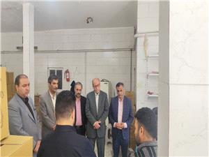 بازديد ميداني مسئولين  از نانوايي‌ها و فروشگاه‌هاي شهر نيشابور