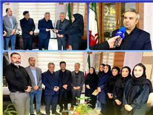 تجليل از بانوان کاراته‌کار مدال‌آور آسيايي توسط فرماندار قائم‌شهر