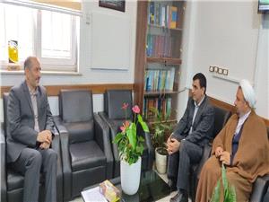 تکريم عدالت؛ ديدار سرپرست جهاد کشاورزي بابل با دادستان به مناسبت هفته قوه قضاييه