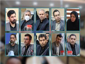 مسئولين شش جايگاه مسئوليتي در حوزه   شهرستان کرمانشاه تکريم و معارفه شد