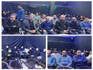 شور و شعور حسيني در جهاد کشاورزي بابل: مراسم عزاداري با حضور فرماندار و مسئولان برگزار شد.