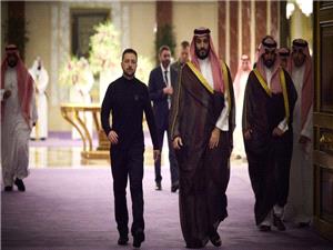 در دیدار روبیو و زلنسکی با محمد بن سلمان در جده چه گذشت؟