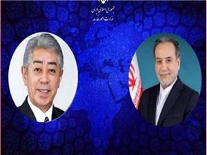 رازنی وزیر خارجه ژاپن با عراقچی درباره برنامه هسته‌ای ایران