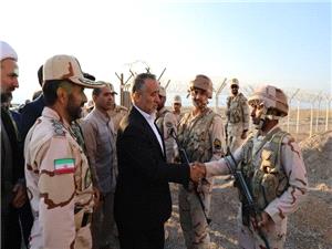 ديدار نوروزي و عرض خداقوت استاندار خراسان جنوبي با مرزبانان
