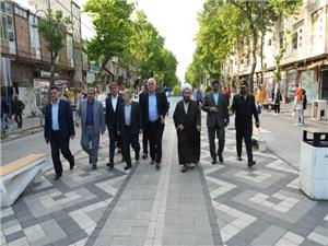 بازديد معاون عمراني وزير کشور از پروژه‌هاي عمراني، شهرک ولي‌عصر (عج)