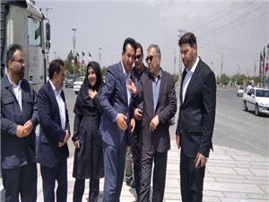 ورودي شهر بهار ويترين خدمت رساني به زائران اربعين است