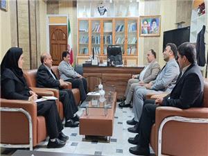 ديدار مدير شعب پست بانک استان لرستان با فرماندار شهرستان کوهدشت