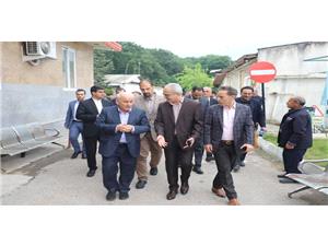 بازديد استاندار مازندران از بيمارستان روانپزشکي و سوختگي زارع