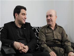 ديدار استاندار کردستان با معلم فداکار مريواني