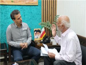 ديدار معاون هماهنگي امور عمراني استاندار يزد با جمعي از اقشار مردم